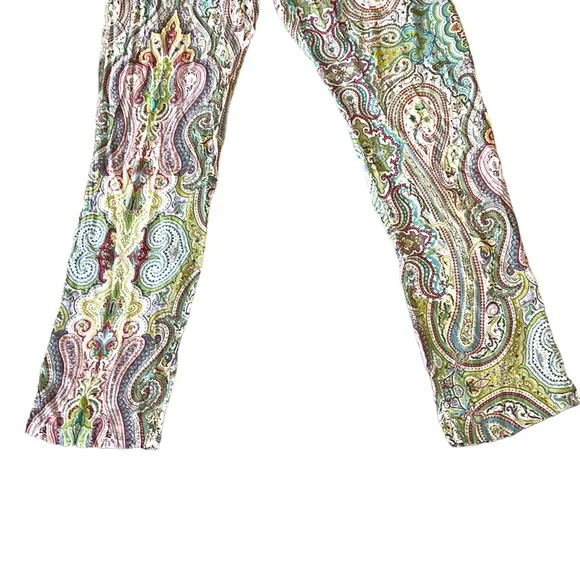 RARE NWT Zara Home Beach Collection Paisley Lounge Pajama Pants - M